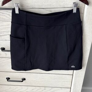 ALO Yoga Black Skort